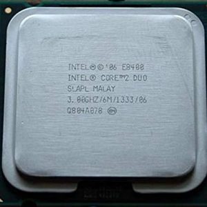 KAVTRON Processor Intel Core2 Duo E8400 3.0 Ghz for G31 / G35 / G41 / G45 / P45 Motherboard | LGA-775 | 6MB Cache | 1333 Mhz FSB| (OEM) Tray Processor |Without Fan | NO Box|