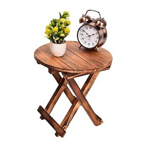 aaRF Home Decor Wooden Stool Set/Garden Decor/Decorative Fold-able Stool Wooden Beautiful Handmade Stool | Table | for Office | Home Furniture | Outdoor | Decor - Brown