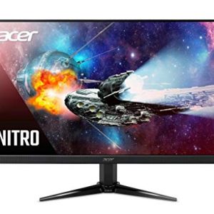 Acer Nitro QG221Q 21.5 Inch (54.61 cm) Full HD Gaming Monitor I VA Panel I 1 MS Response, 75 Hz Refresh Rate I 250 Nits Brightness I AMD Free Sync I Eye Care Features (Black)