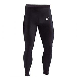 Just Care Fitness Men's Tight, Compression Lower, Gym Tight, Cycling Tight, Yoga Pant, Jogging Tights (Black, XXL)
