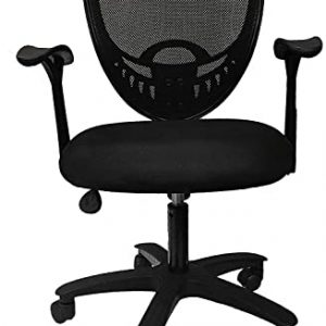 kantoor Furniture Office Revolving Desk Chair with Umbrella Base with Sonic Handle (Black)