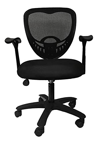 kantoor Furniture Office Revolving Desk Chair with Umbrella Base with Sonic Handle (Black)
