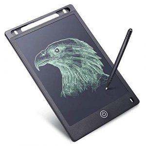 TOYPLAY LCD Writing Tablet 8.5Inch E-Note Pad for Kids , Study tab Electronic Note pad | e-Slate Notebook, Portable Writing Learning Slate erasable Electric Black & White Board with Pen