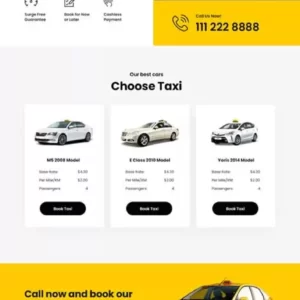 Taxi Booking WordPress Theme SKT Theme & Website