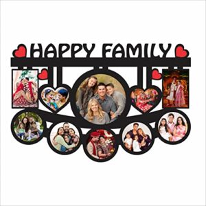 Anuman |Family Customized Photo Frame Personalised Photo Frame Gift | Customized Gifts for Birthday Customized Photo Frame with Name 12x18 inch… , Wood ,Multicolor, Wall Mount