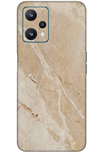 VCAREGADGETS Beauty Marble 1 Skin Compatible for Realme 9 Pro Plus with Sides & Camera Part (with Matte Lamination)
